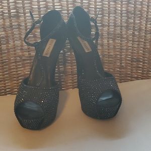 Steve Madden rhinestone heels